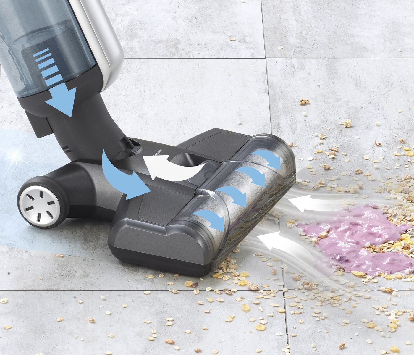 Ηλεκτρική Σφουγγαρίστρα Trisa Electronics Wet Clean Prof. T9813 SPK Elna